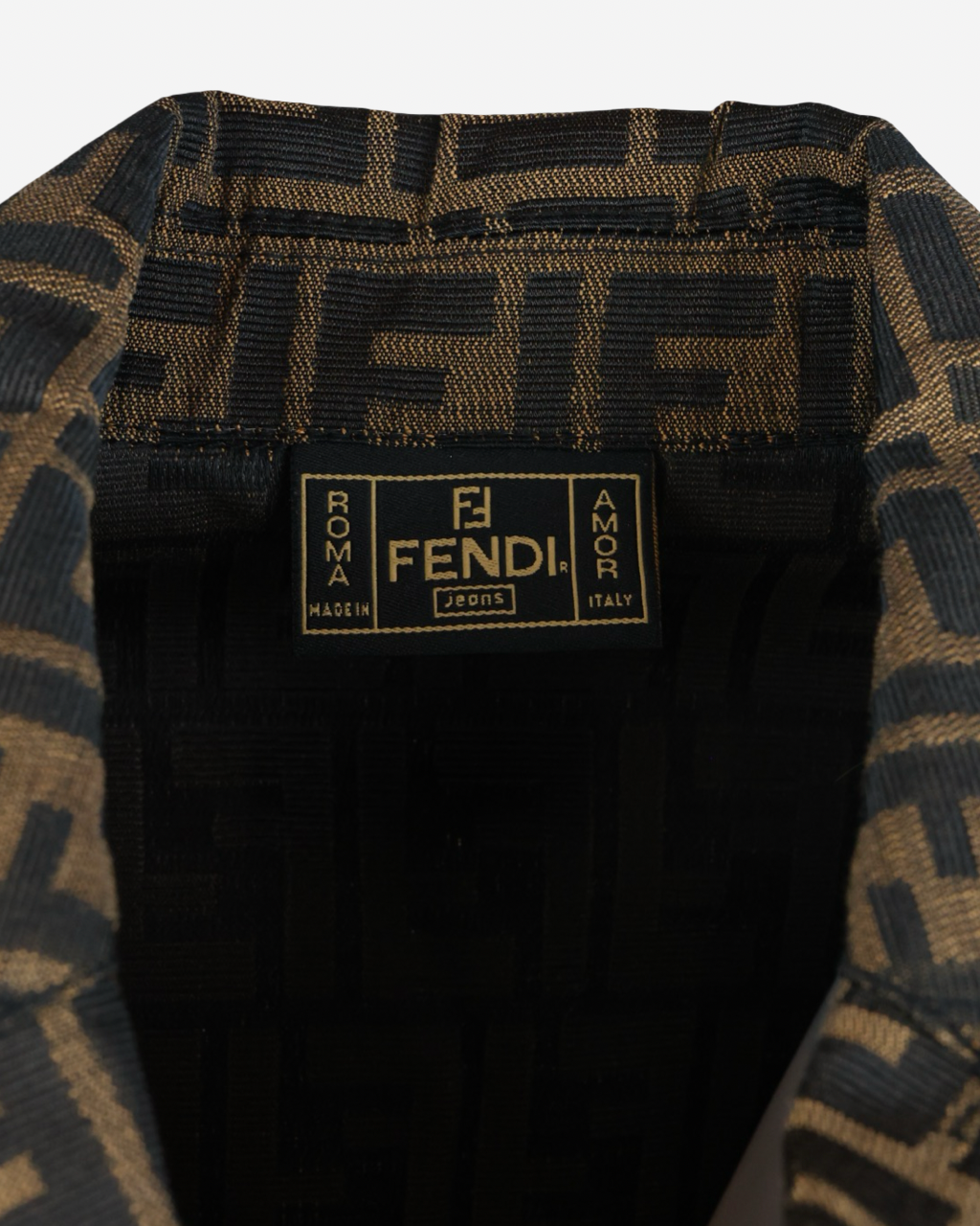 Fendi Zucca Vest 42 IT