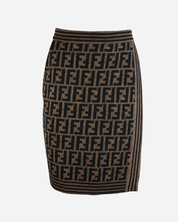 Falda Fendi Zucca 38 FR