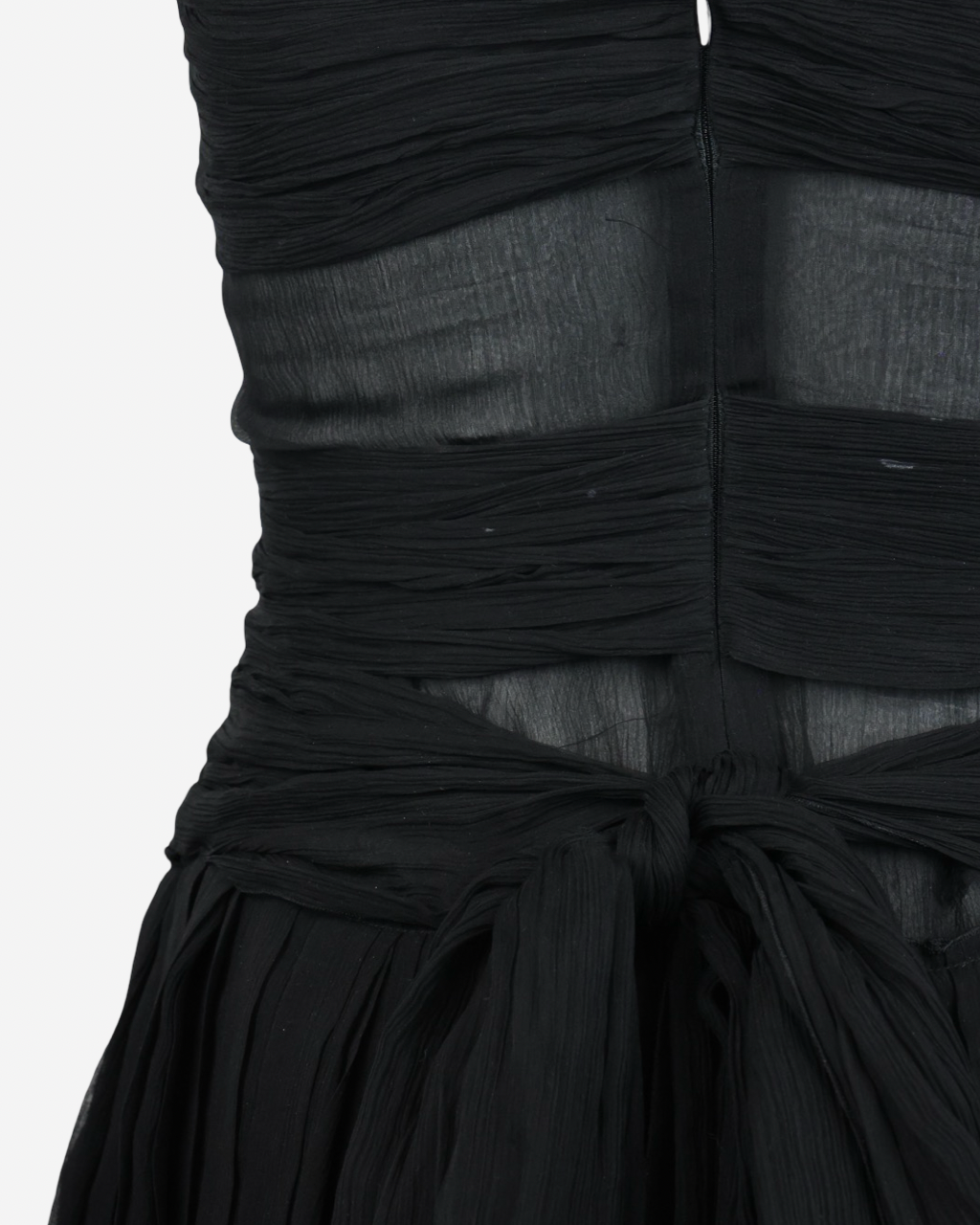 Vestido Prada Plisado XS