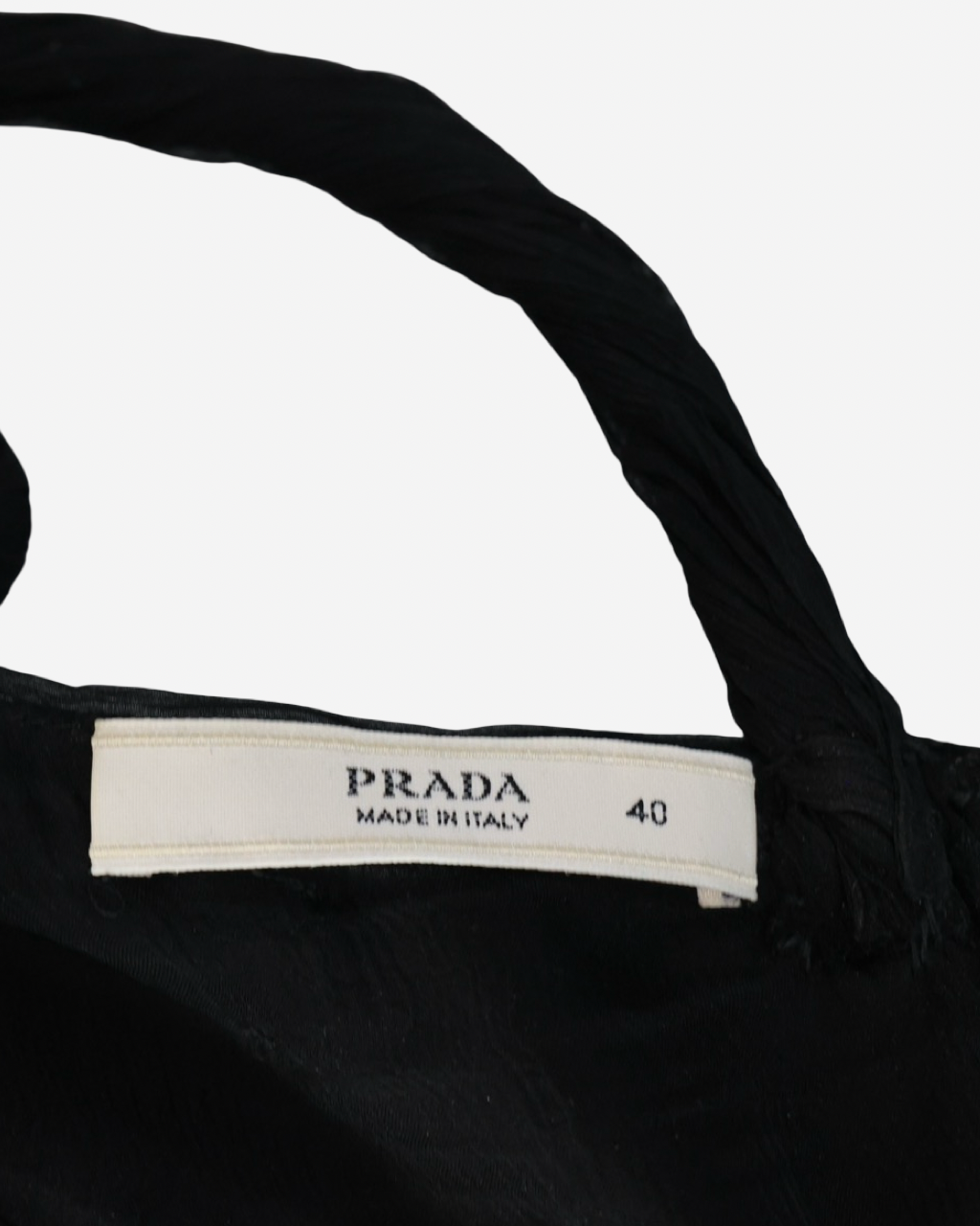 Vestido Prada Plisado XS
