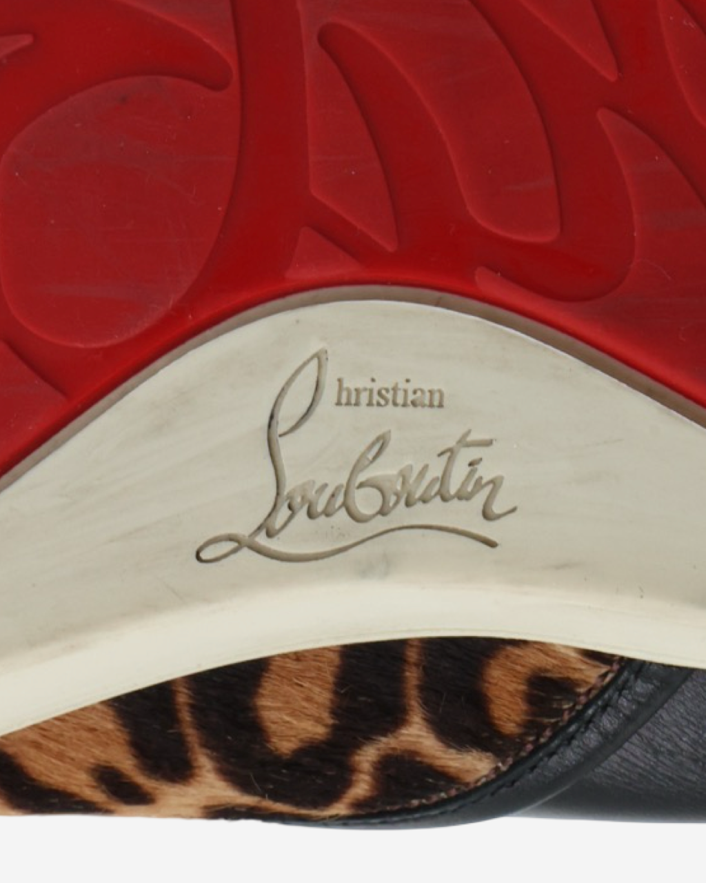Tenis Christian Louboutin Animal Print 38