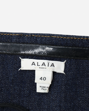 Bustier Alaïa Denim 40 IT