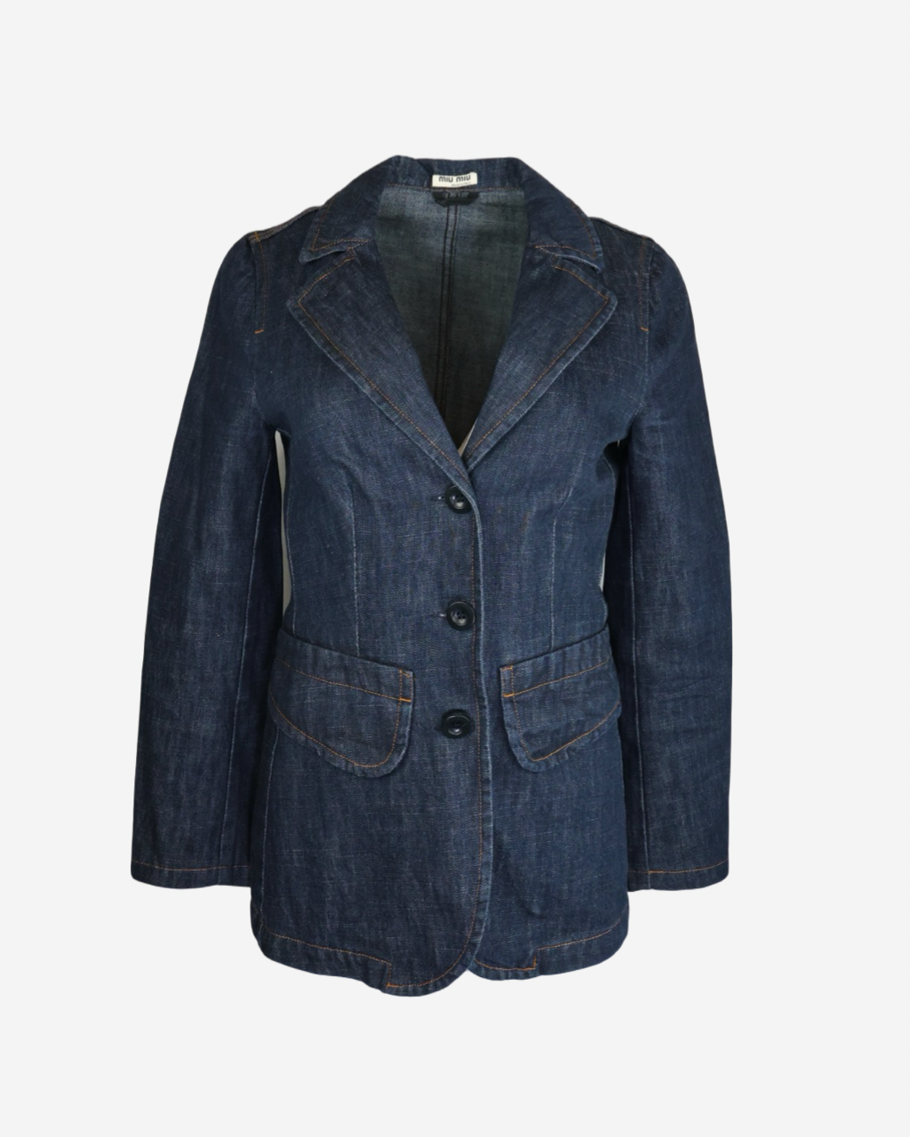 Blazer Miu Miu Denim 40 IT