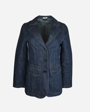 Blazer Miu Miu Denim 40 IT