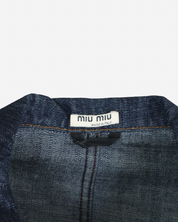 Blazer Miu Miu Denim 40 IT