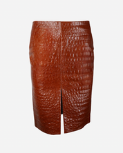 Saint Laurent Croc Skirt 36 IT