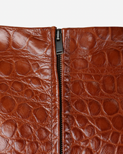 Saint Laurent Croc Skirt 36 IT