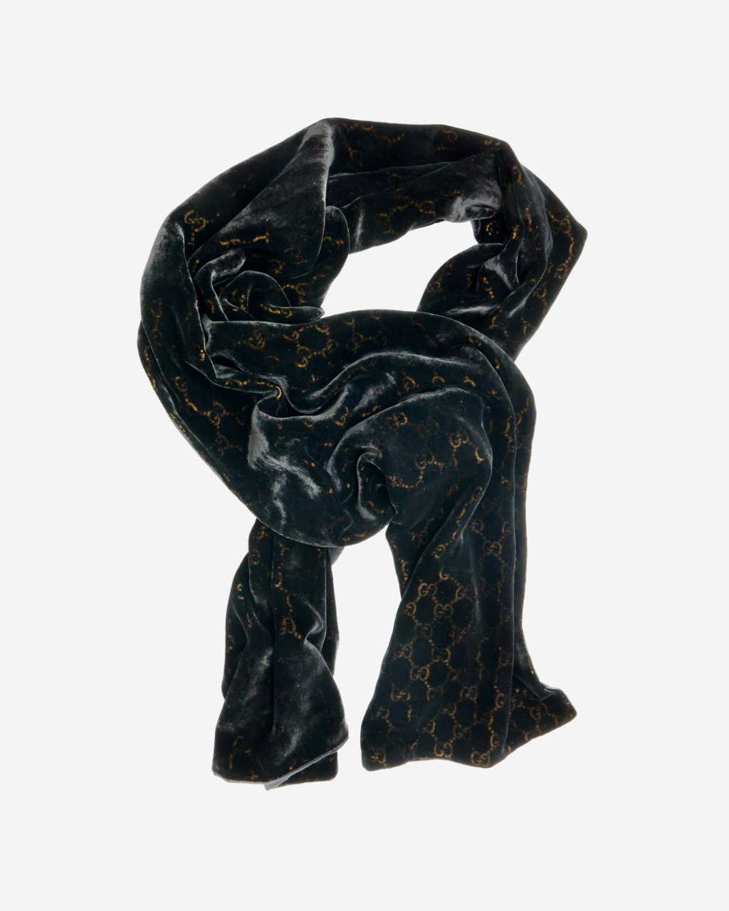 Bufanda Gucci GG Terciopelo