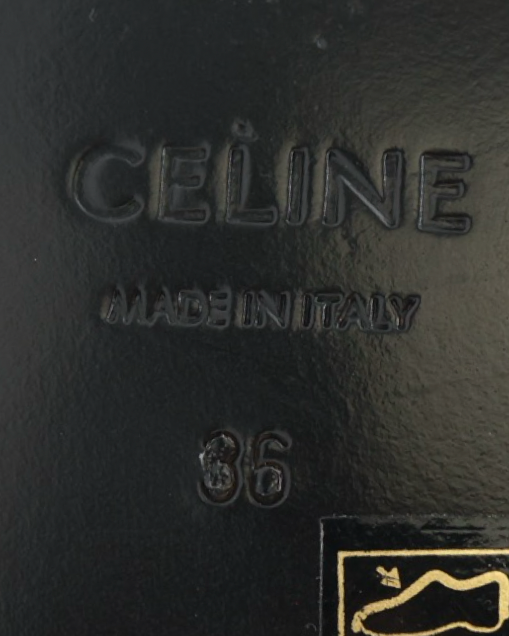 Mocasines Celine Croco 36