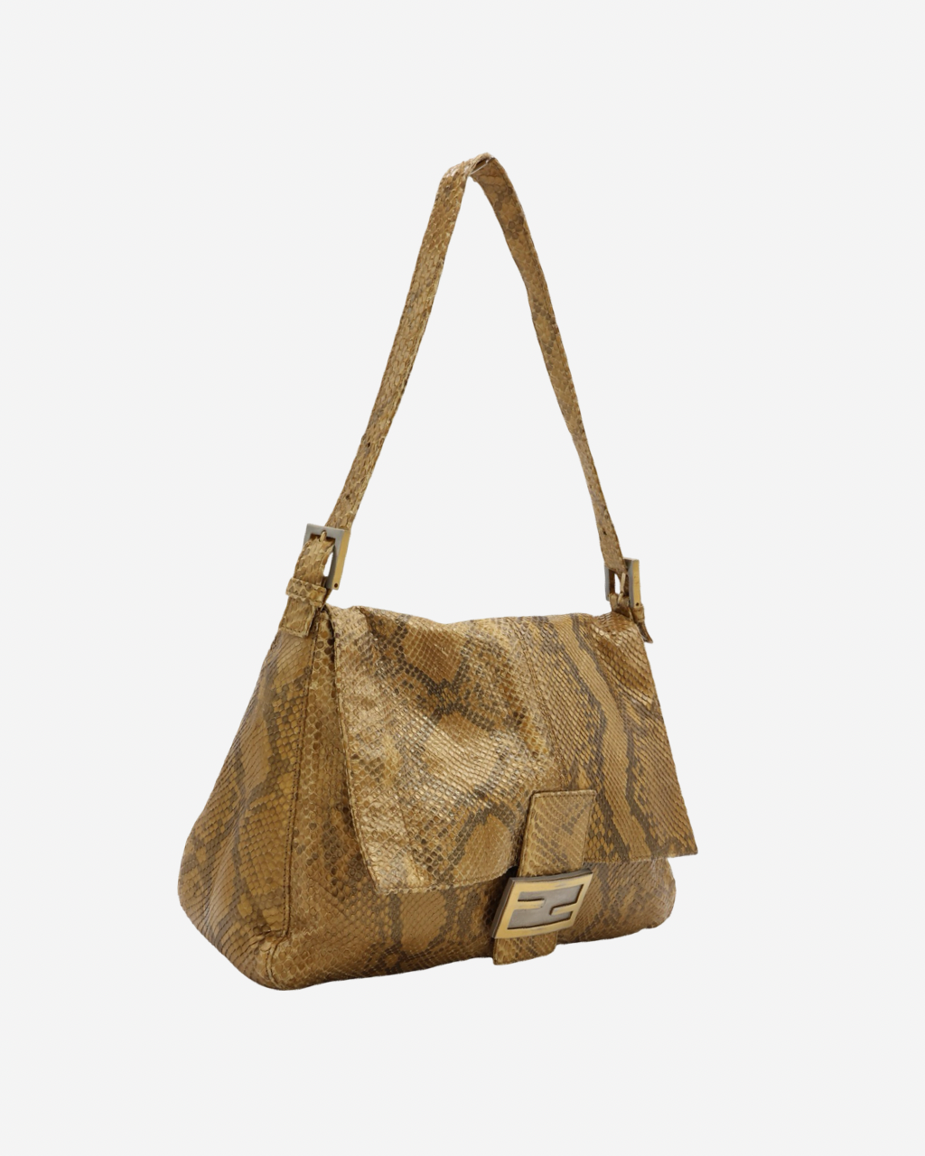 Bolso Fendi Mamma Baguette Serpiente