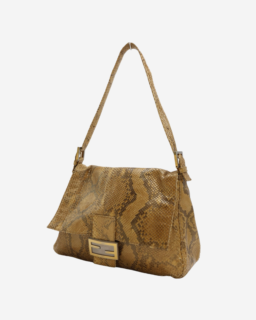 Bolso Fendi Mamma Baguette Serpiente