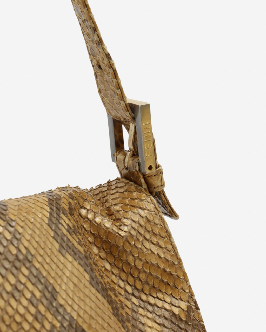 Bolso Fendi Mamma Baguette Serpiente