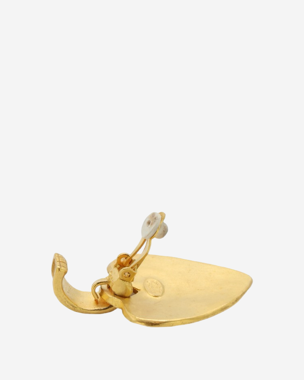 Chanel Heart CC Earrings