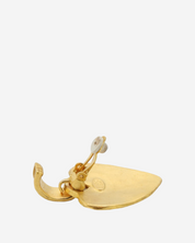 Chanel Heart CC Earrings