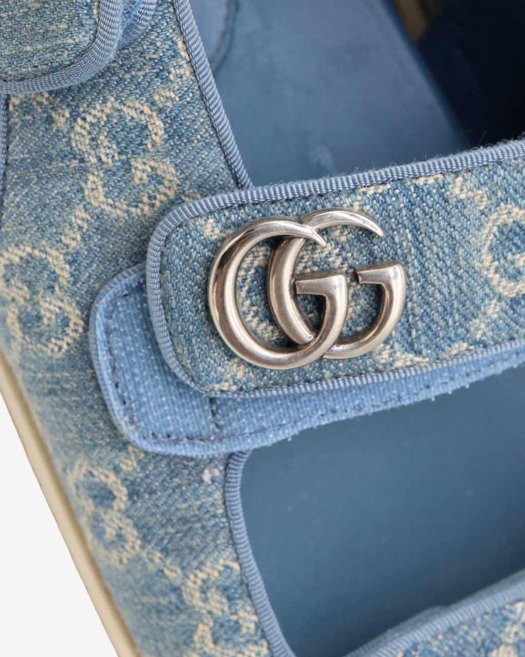 Sandalias Gucci GG Denim 37