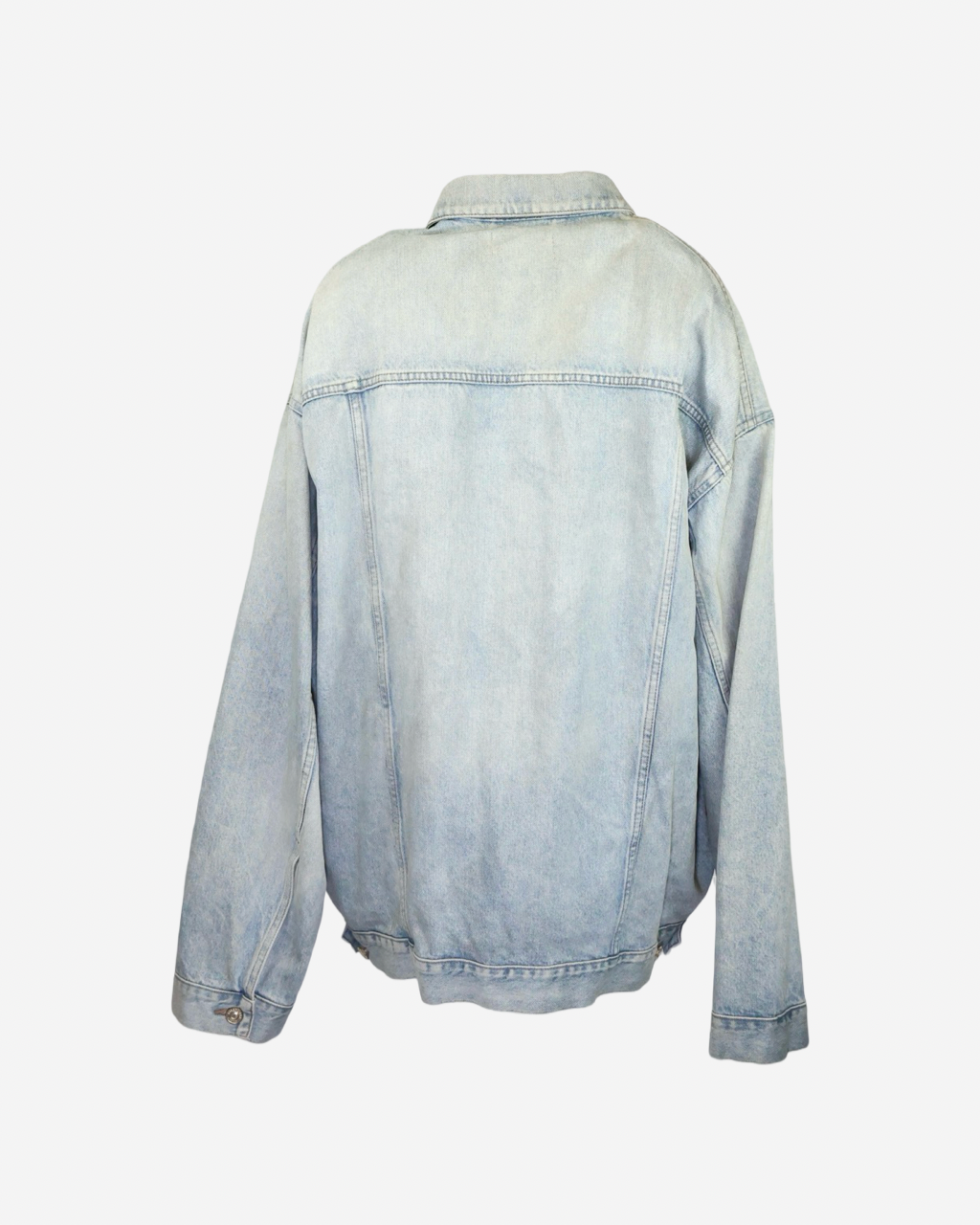 Chamarra Balenciaga Denim Oversize L
