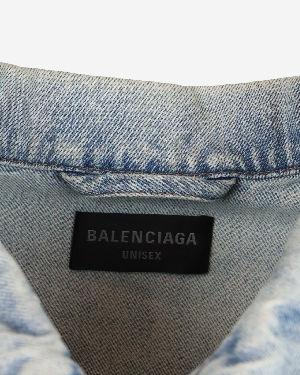 Chamarra Balenciaga Denim Oversize L