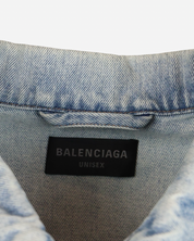 Chamarra Balenciaga Denim Oversize L