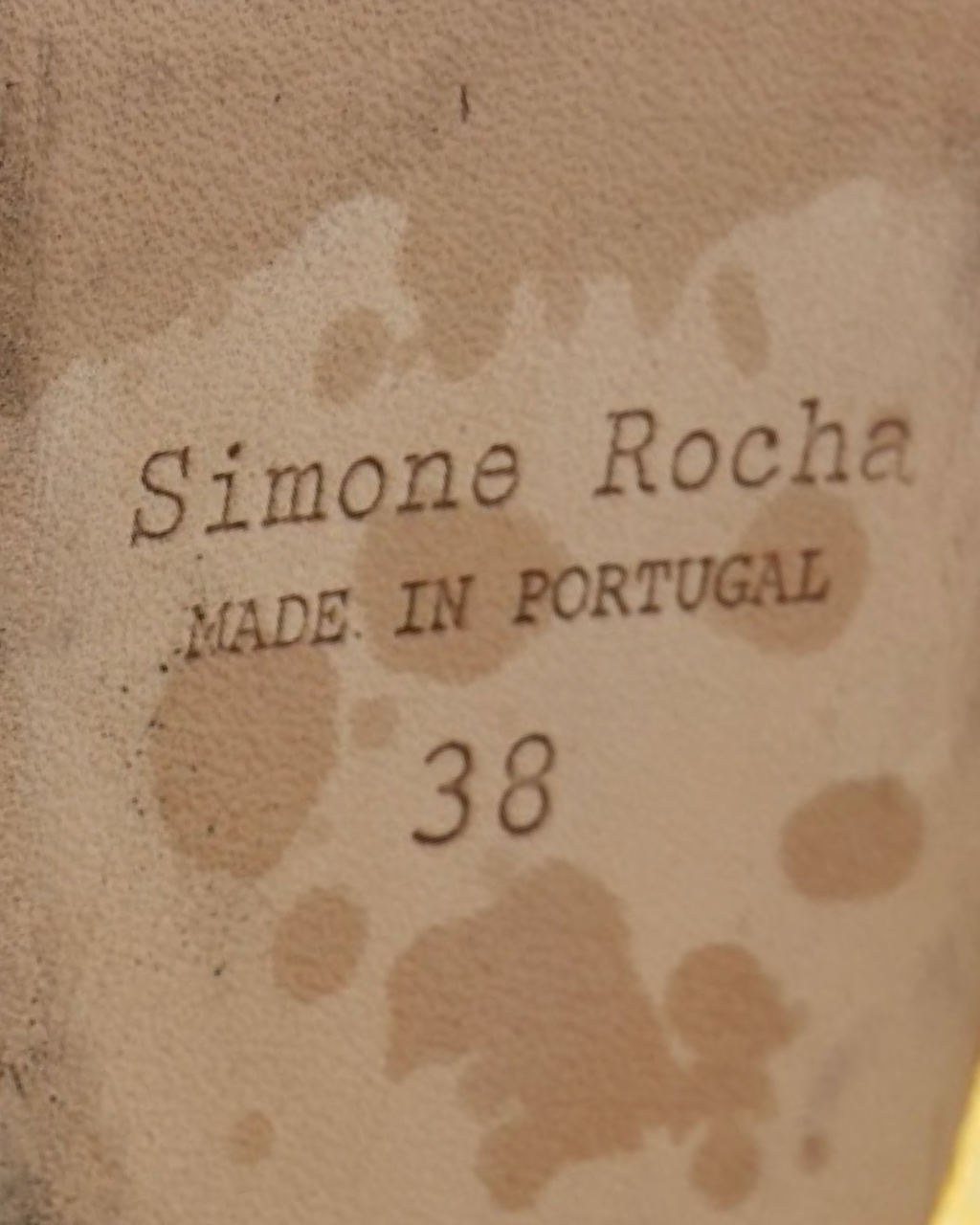 Zapatillas Simone Rocha 38
