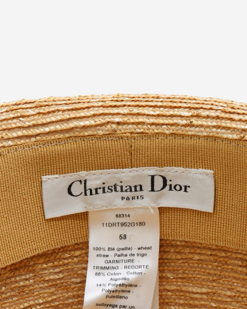 Sombrero Dior D-Bobby