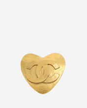 Broche Chanel Corazón