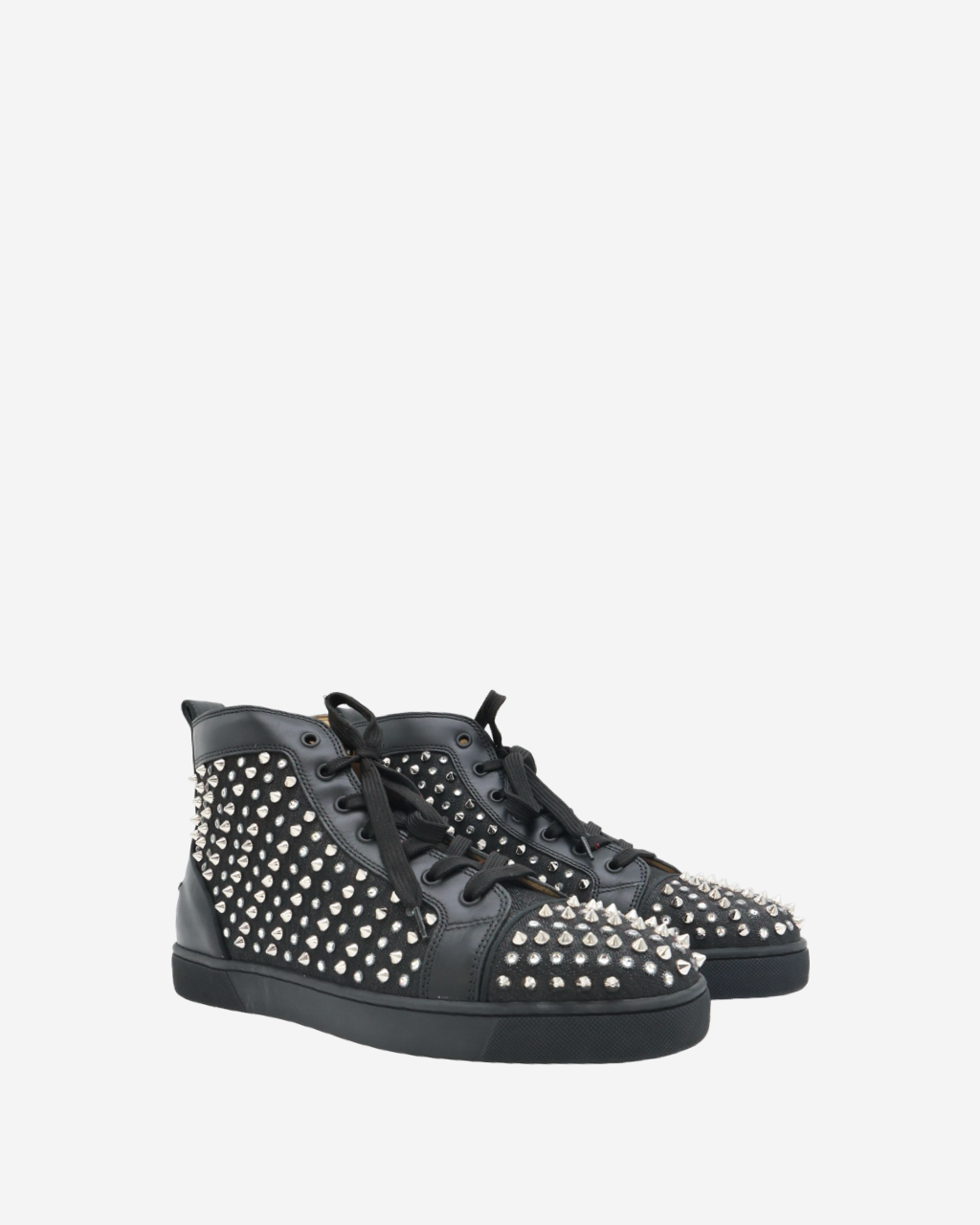Christian Louboutin Louis Spikes High Top Sneakers 44
