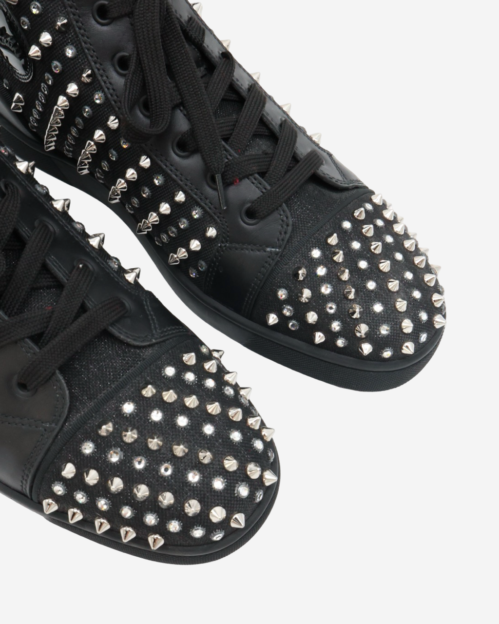 Christian Louboutin Louis Spikes High Top Sneakers 44