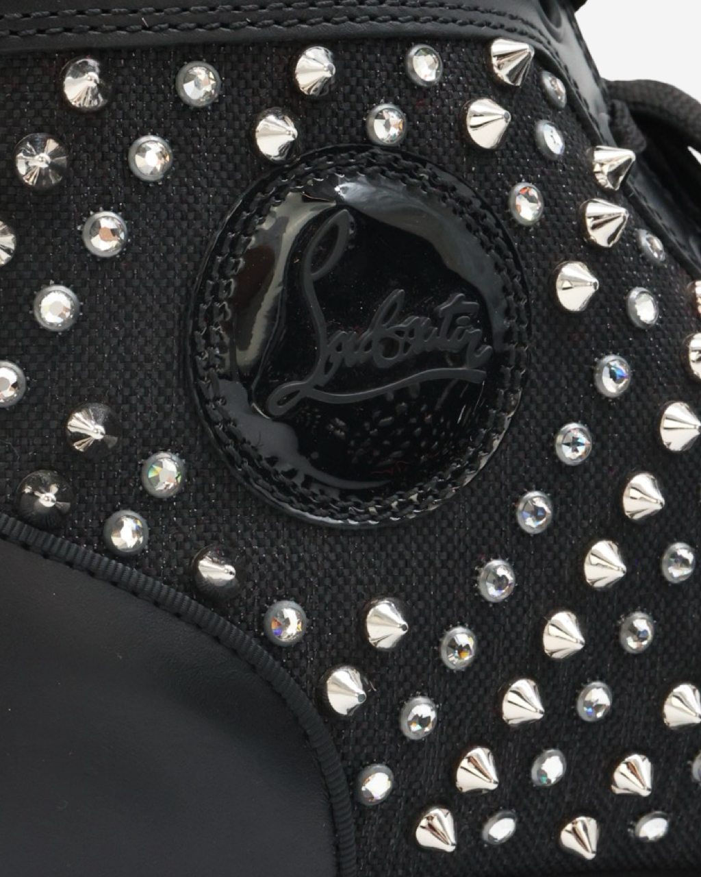 Christian Louboutin Louis Spikes High Top Sneakers 44