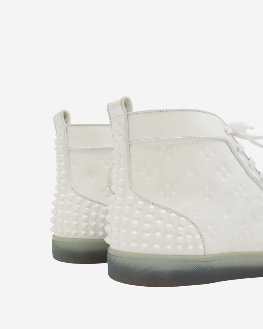 Christian Louboutin Lou Spikes High Top Sneakers 44.5