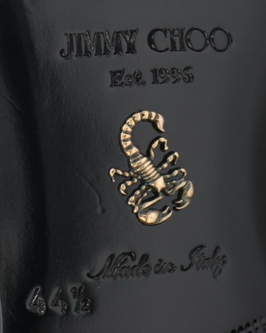 Mocasines Jimmy Choo Black Cloth 44.5