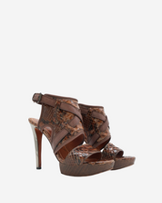 Lanvin Snake Sandals 39