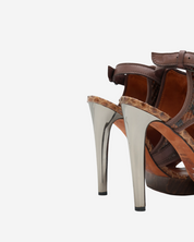 Lanvin Snake Sandals 39