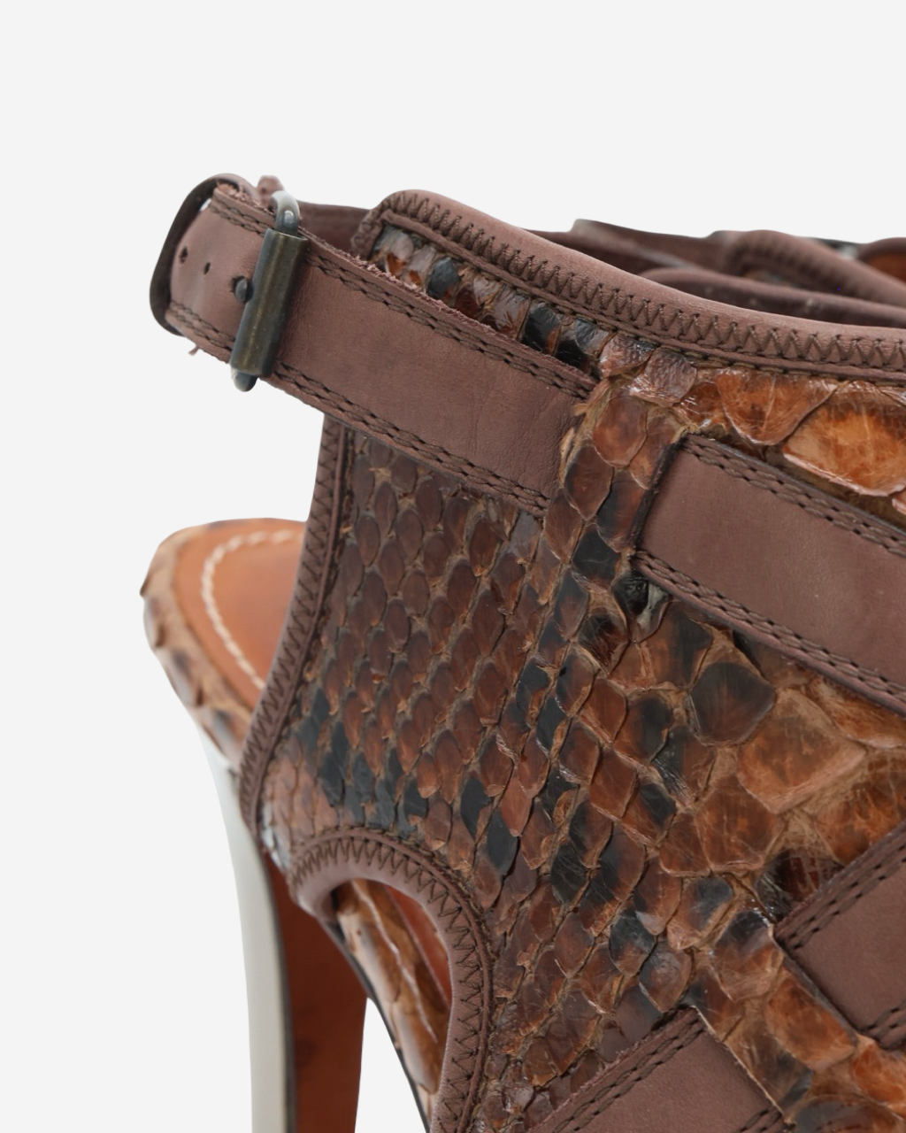 Lanvin Snake Sandals 39