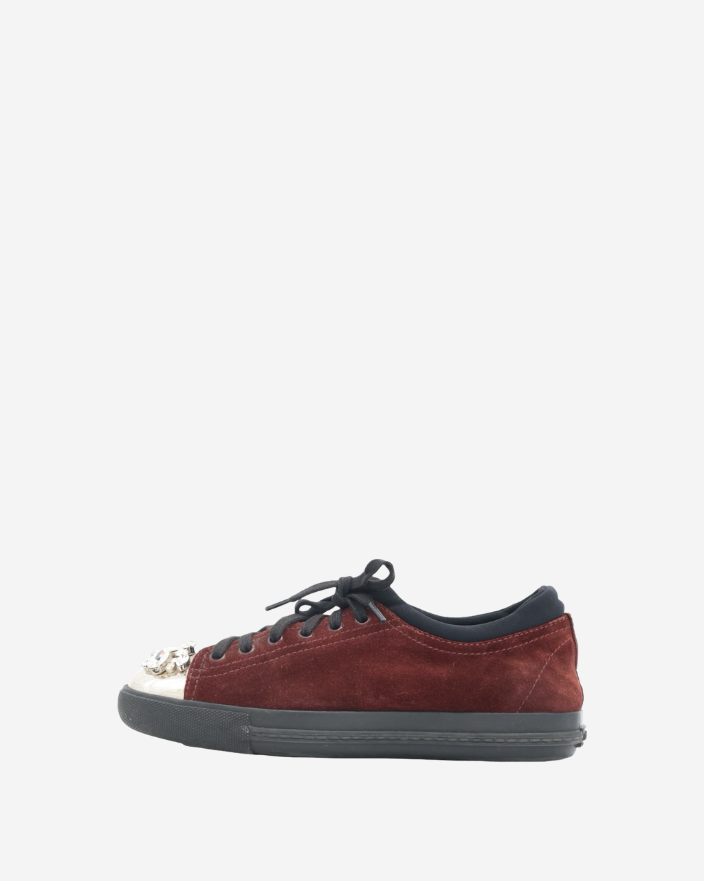 Miu Miu Crystal Sneakers 40 