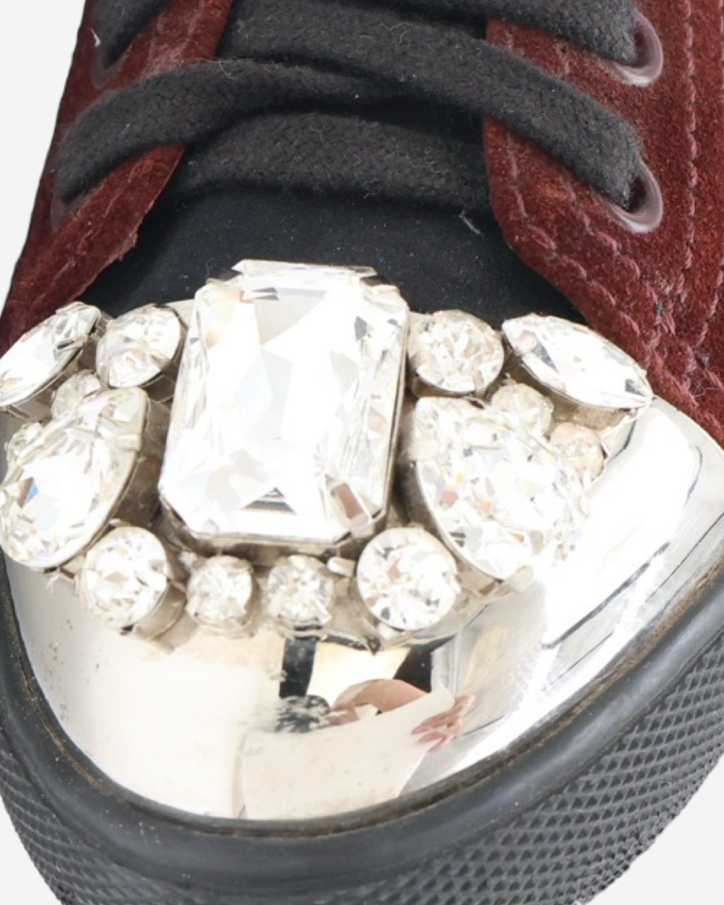 Miu Miu Crystal Sneakers 40 