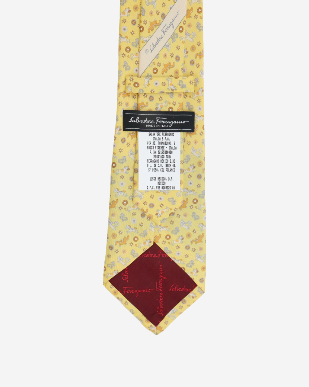 Ferragamo Animals Tie 