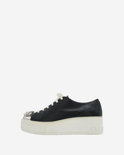 Miu Miu Crystal Sneakers 38.5 