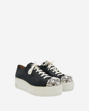 Miu Miu Crystal Sneakers 38.5 