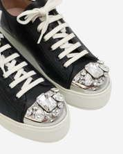 Miu Miu Crystal Sneakers 38.5 