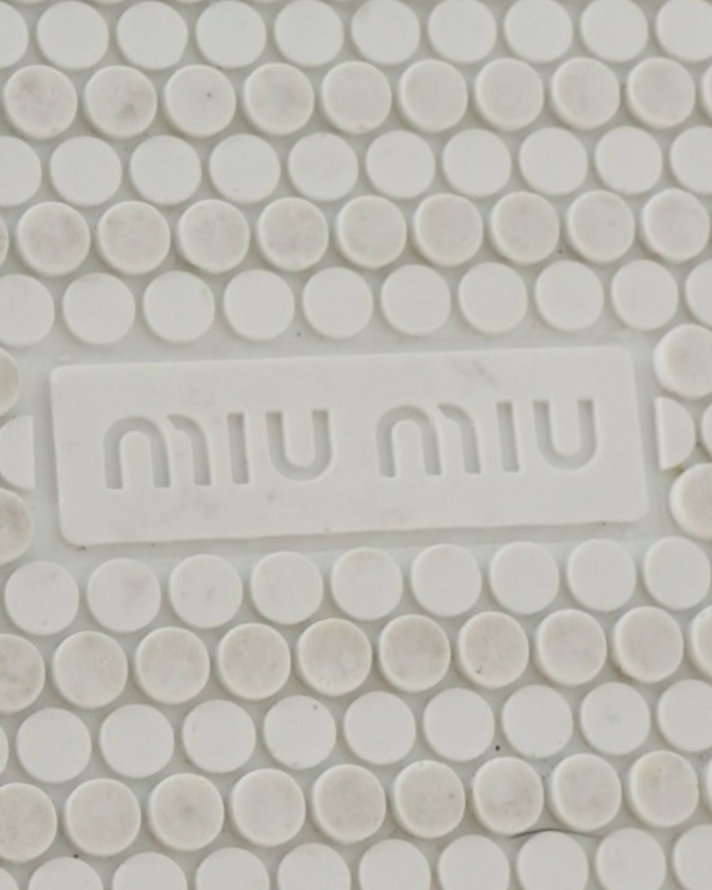 Miu Miu Crystal Sneakers 38.5 