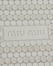 Miu Miu Crystal Sneakers 38.5 