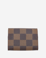 Porta Mancuernillas Louis Vuitton Damier Ebène