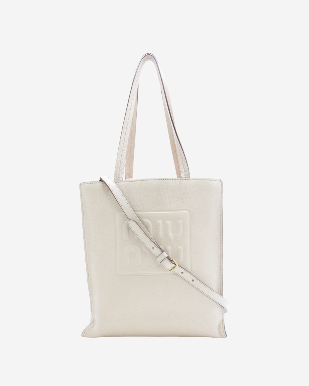 Bolso Miu Miu Madras Logo