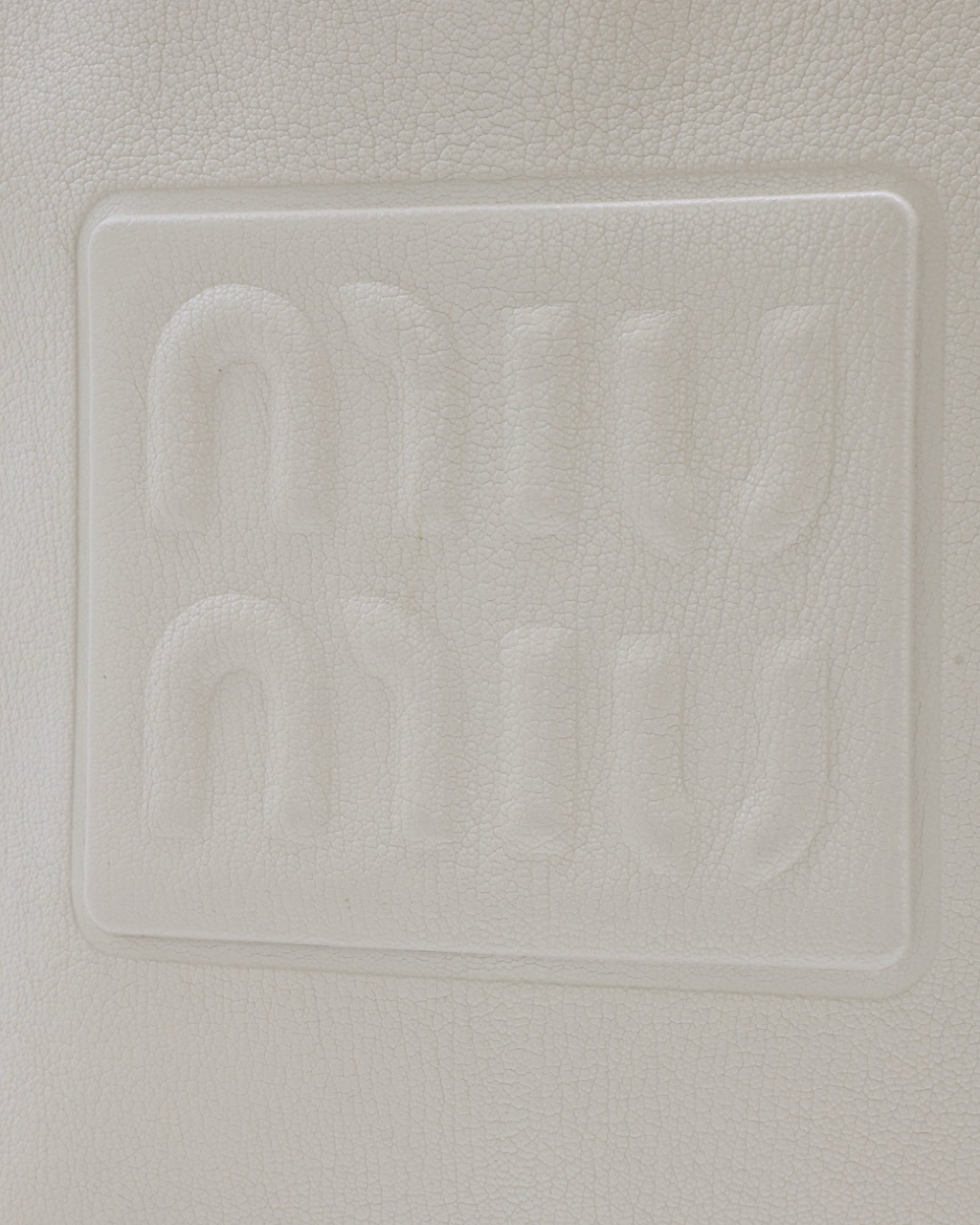 Bolso Miu Miu Madras Logo
