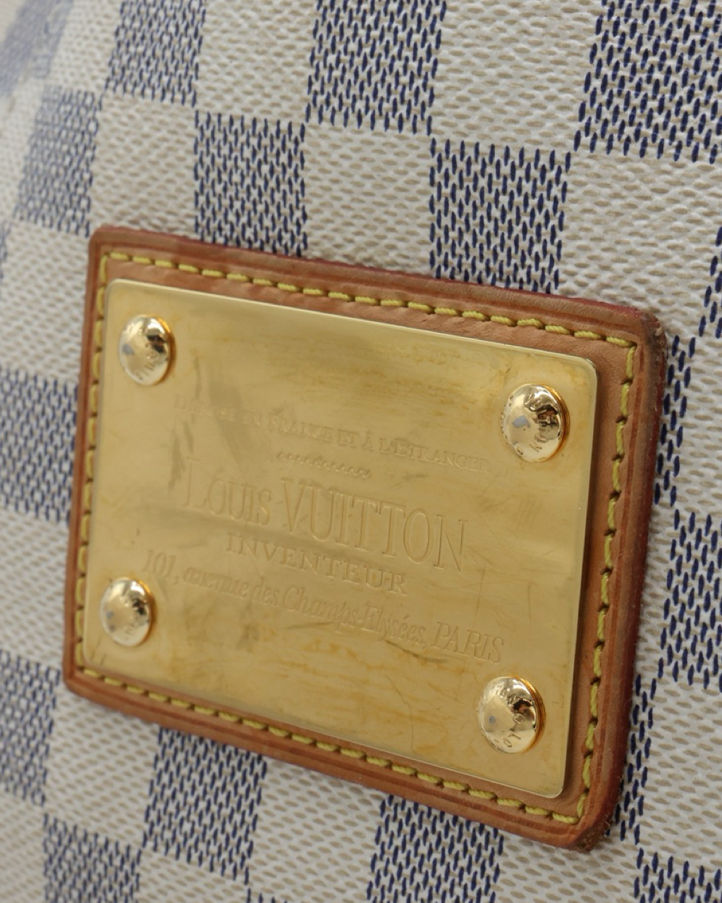 Bolso Louis Vuitton Galliera PM Damier Azur 2012