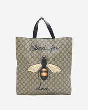 Bolso Gucci GG Supreme Bee Tote 2016