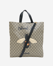 Bolso Gucci GG Supreme Bee Tote 2016