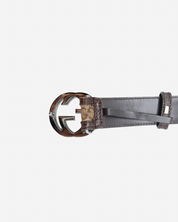 Cinturón Gucci GG Canvas