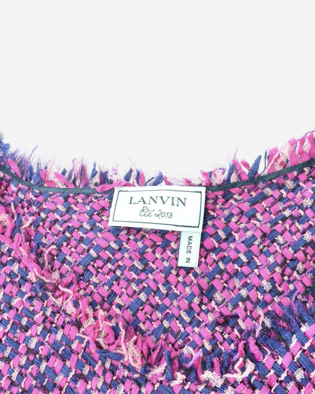 Lanvin Tweed Dress 38 IT