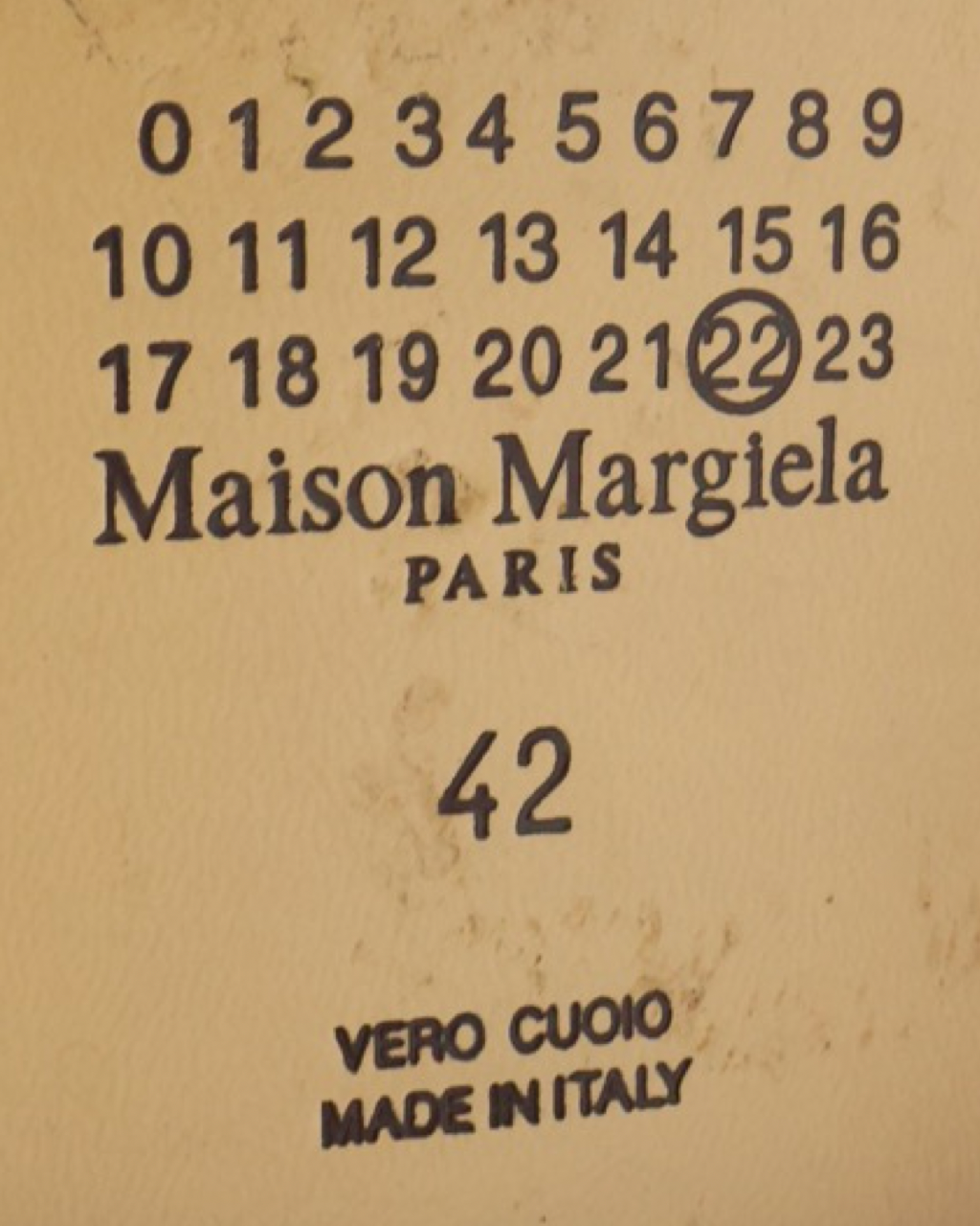 Mocasines Maison Margiela Tabi 42